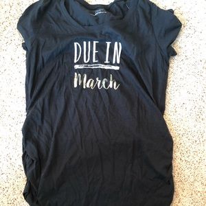 Due in March shirt